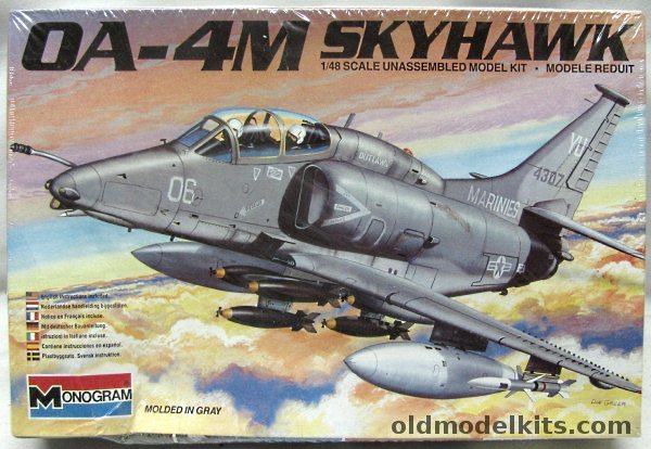 Monogram 1/48 OA-4M Skyhawk, 5436 plastic model kit